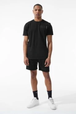 Paradise Tonal T-Shirt 30 Paradise Tonal T-Shirt -Jordan Craig Shop 9151A BLACK MODEL1