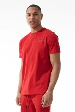 Paradise Tonal T-Shirt 24 Paradise Tonal T-Shirt -Jordan Craig Shop 9151A RED MODEL2