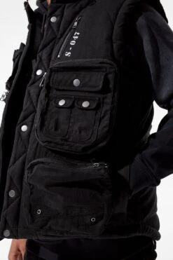 Infantry Division Field Vest (Black) -Jordan Craig Shop 915673V BLACK MODEL3