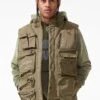 Infantry Division Field Vest (Olive) 21 Infantry Division Field Vest (Olive) -Jordan Craig Shop 915673V OLIVE MODEL2