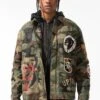 Battalion Work Jacket (Vintage Camo) -Jordan Craig Shop 91662C VINTAGE CAMO MODEL3