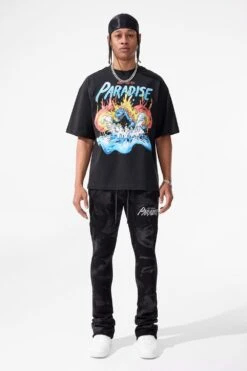 Sea Monster Boxy T-Shirt 12 Sea Monster Boxy T-Shirt -Jordan Craig Shop 9201L BLACK MODEL1 9f8d1380 8612 4783 990f f9a25b3d29bd