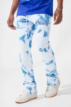 Surfside Stacked Sweatpants -Jordan Craig Shop 9201L WHITE MODEL2