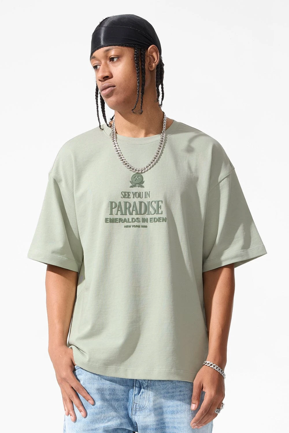 Emeralds In Eden Boxy T-Shirt 19 Emeralds In Eden Boxy T-Shirt - Image 19
