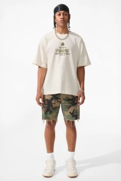 Emeralds In Eden Boxy T-Shirt 22 Emeralds In Eden Boxy T-Shirt -Jordan Craig Shop 9207A WHITE MODEL1