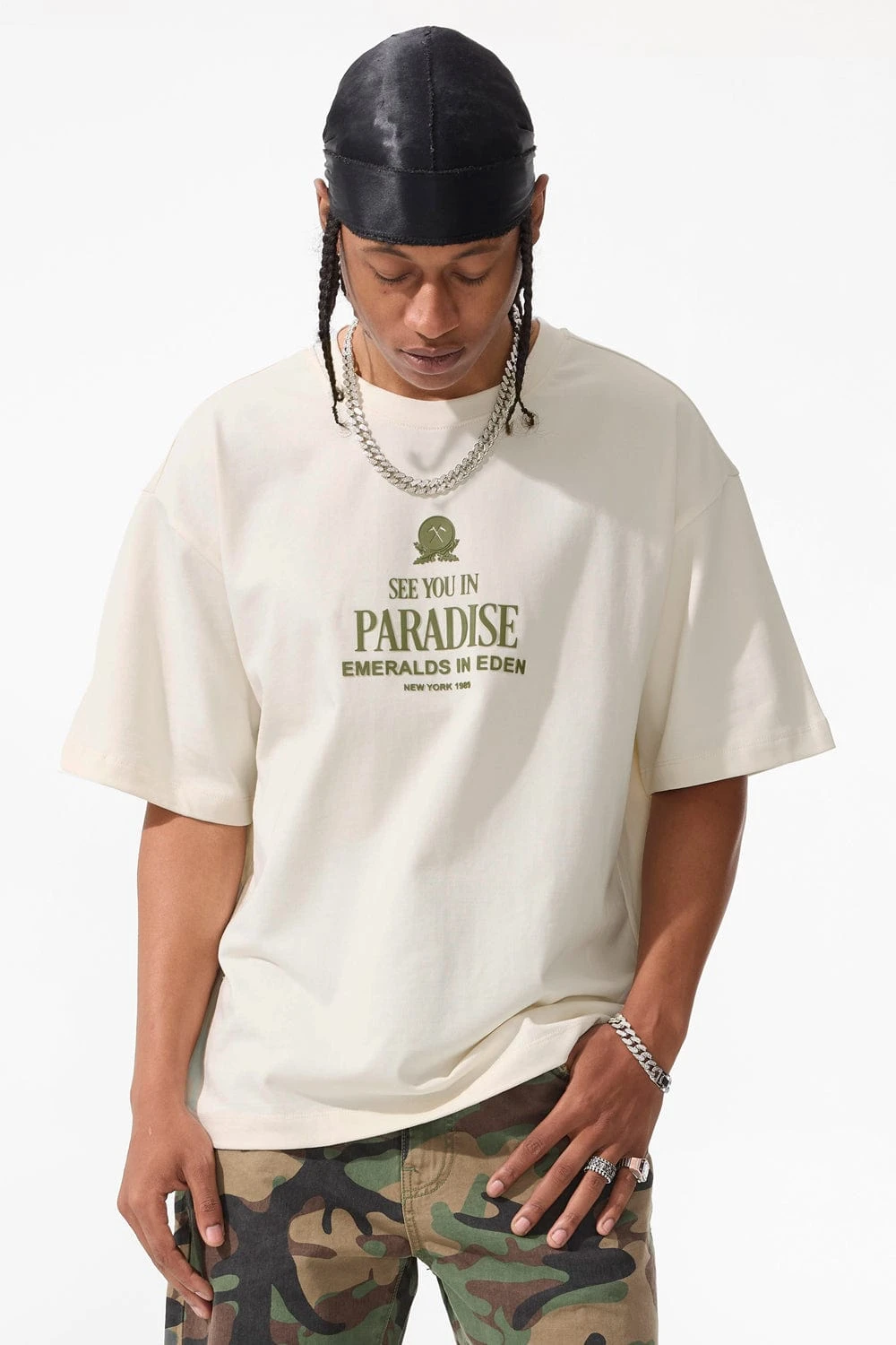 Emeralds In Eden Boxy T-Shirt 1 Emeralds In Eden Boxy T-Shirt