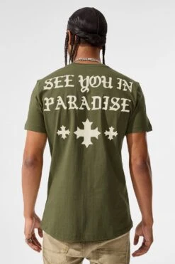 SYIP T-Shirt -Jordan Craig Shop 9217A OLIVE MODEL3