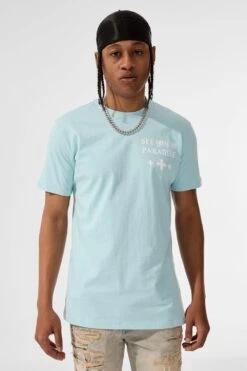 SYIP T-Shirt -Jordan Craig Shop 9217A SKYBLUE MODEL1