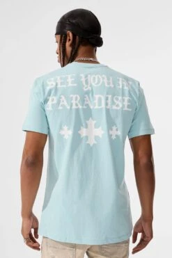 SYIP T-Shirt -Jordan Craig Shop 9217A SKYBLUE MODEL2