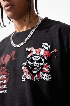 Beat The Odds Cropped Boxy T-Shirt 19 Beat The Odds Cropped Boxy T-Shirt -Jordan Craig Shop 9218A BLACK SHADOW MODEL3