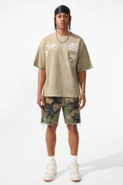 New World Order Boxy T-Shirt 12 New World Order Boxy T-Shirt -Jordan Craig Shop 9219A RUST MODEL1