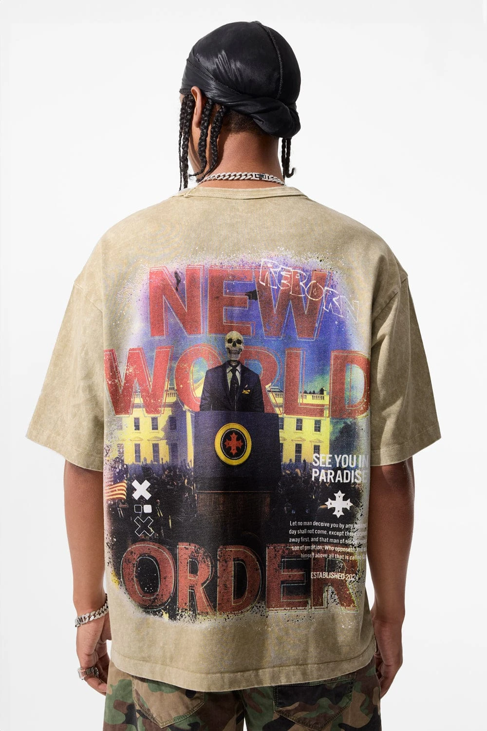 New World Order Boxy T-Shirt 1 New World Order Boxy T-Shirt
