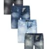 Big Men's Madison Denim Short 4 Pack 4 Big Men's Madison Denim Short 4 Pack -Jordan Craig Shop BM MADISON 4PACK