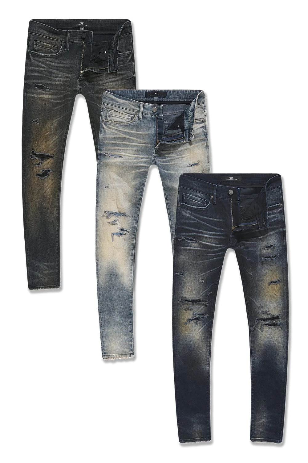 Big Men's Sean Fit McCarter Denim 3 Pack 1 Big Men's Sean Fit McCarter Denim 3 Pack