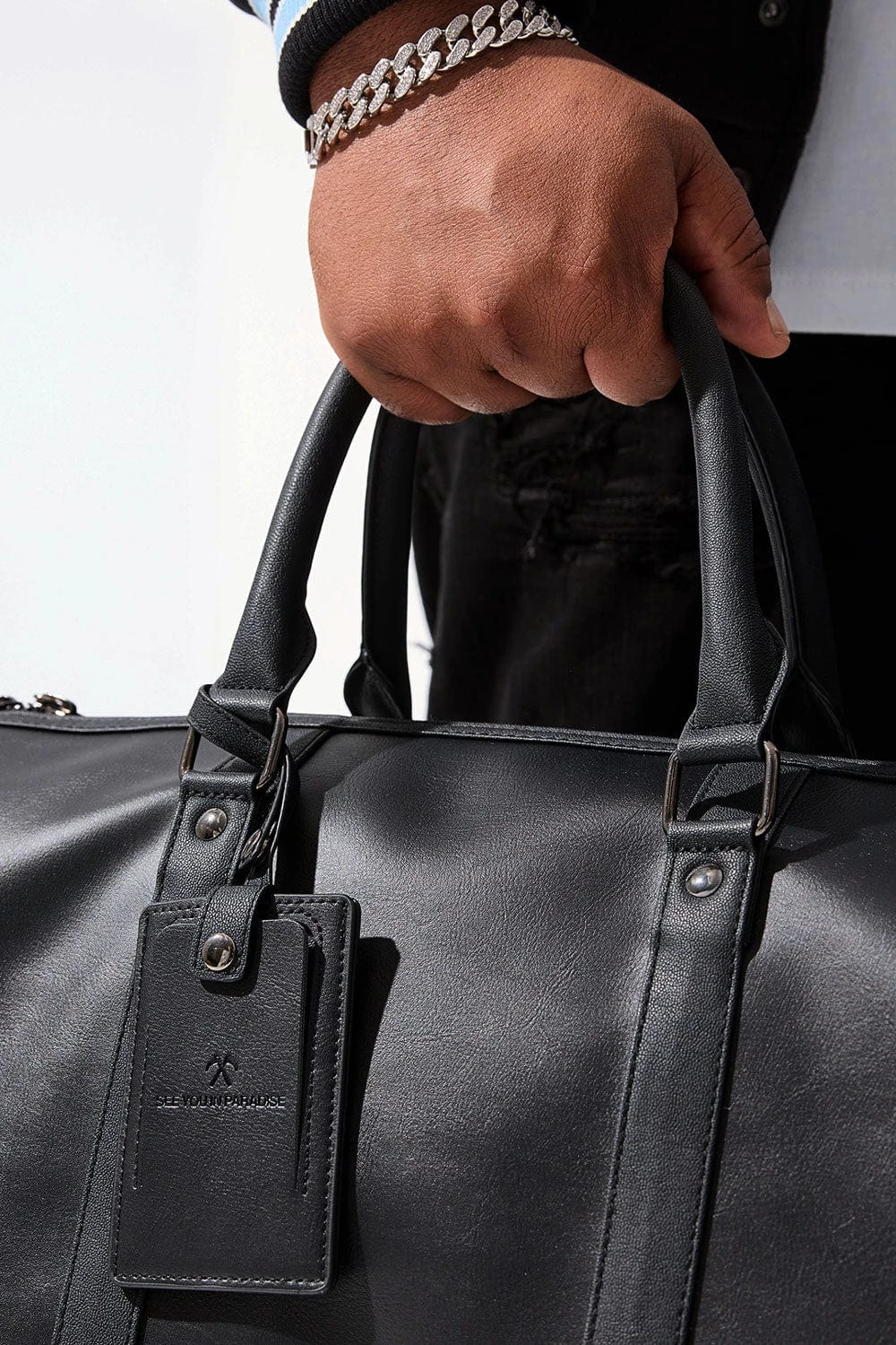 Park Avenue Duffle Bag (Black) 12 Park Avenue Duffle Bag (Black) - Image 12