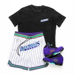 Diamonds & Racks T-Shirt (Black Diamond) -Jordan Craig Shop DIAMONDS RACKS GRID1