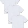 Heavyweight Crewneck T-Shirt 3 Pack (White) -Jordan Craig Shop HEAVYWEIGHT CREWNECK TSHIRT 3PACK WHITE