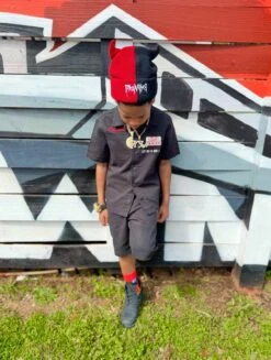 Kids The Re-Up Mechanic Shirt -Jordan Craig Shop IMG 5368