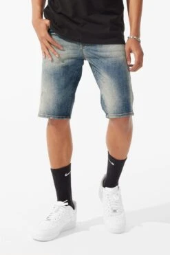 OG - Madison Denim Shorts 27 OG - Madison Denim Shorts -Jordan Craig Shop J3206S DEATH VALLEY MODEL1
