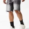 Retro - Infantry Denim Shorts -Jordan Craig Shop J3212S INDUSTRIAL BLACK MODEL2
