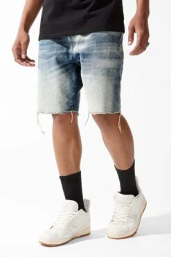 Retro - Infantry Denim Shorts 20 Retro - Infantry Denim Shorts -Jordan Craig Shop J3212S LAGER MODEL2