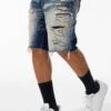 Retro - Landman Denim Shorts -Jordan Craig Shop J3213S SAND WASH MODEL2
