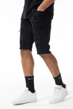 OG - Tulsa Twill Shorts -Jordan Craig Shop J3219S BLACK MODEL2