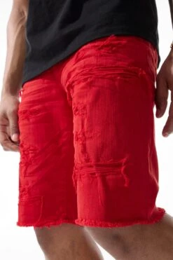 OG - Tulsa Twill Shorts -Jordan Craig Shop J3219S RED MODEL3