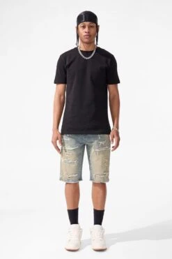 OG - Arlington Denim Shorts -Jordan Craig Shop J3220S DESERT STORM MODEL1