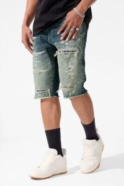 OG - Arlington Denim Shorts -Jordan Craig Shop J3220S HURRICANE WASH MODEL2