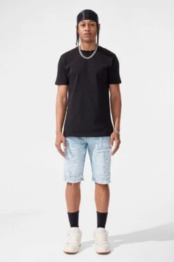 OG - Arlington Denim Shorts -Jordan Craig Shop J3220S SKY BLUE MODEL1