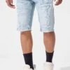 OG - Arlington Denim Shorts -Jordan Craig Shop J3220S SKY BLUE MODEL2