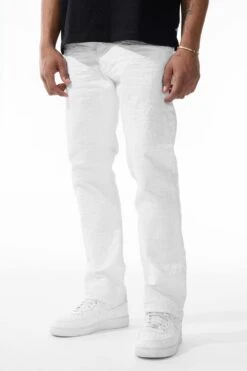 Molten Denim (Monochrome) -Jordan Craig Shop JA2118RA WHITE MODEL2