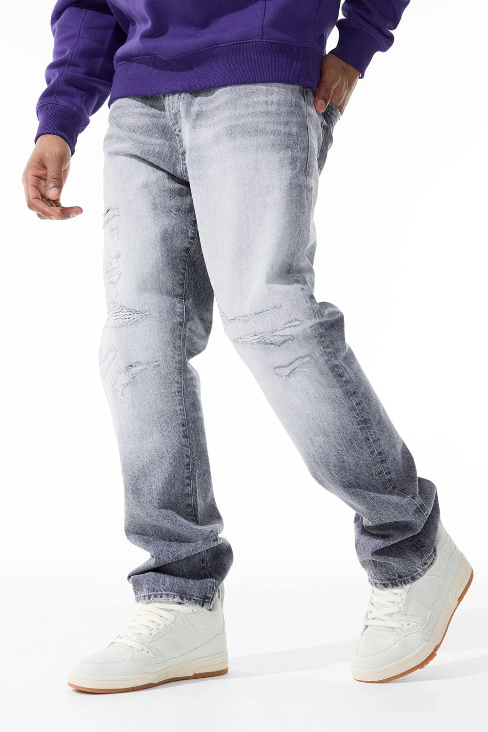 Aaron - Chill Guy Denim (Cement Wash) 1 Aaron - Chill Guy Denim (Cement Wash)