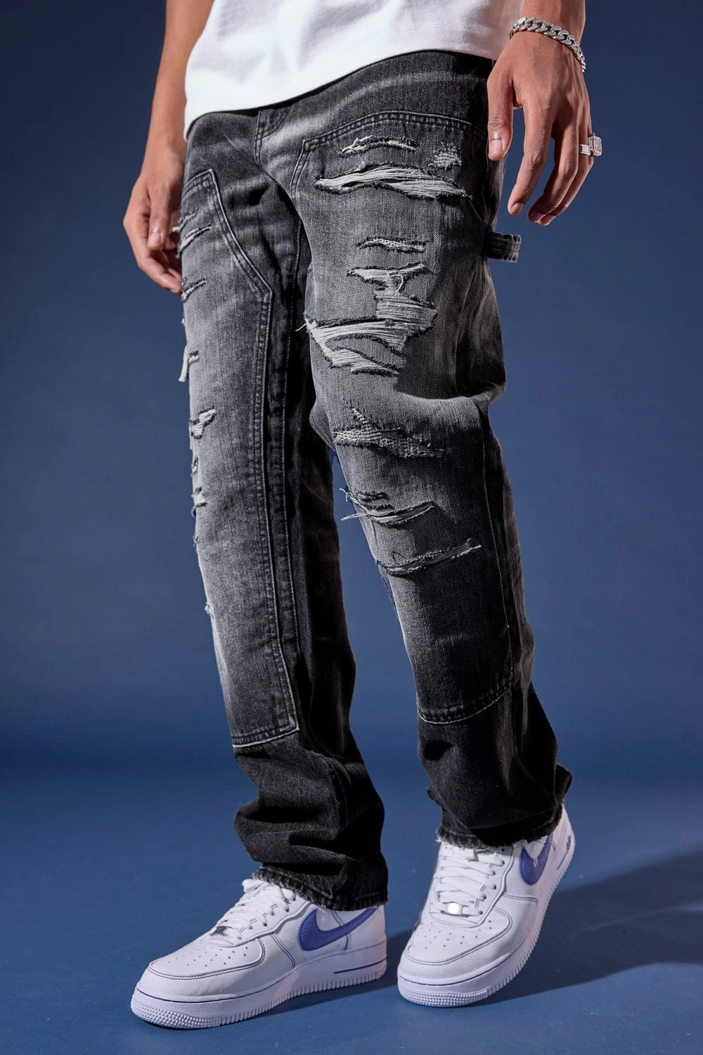 Aaron - Foreman Denim (Industrial Black) 1 Aaron - Foreman Denim (Industrial Black)