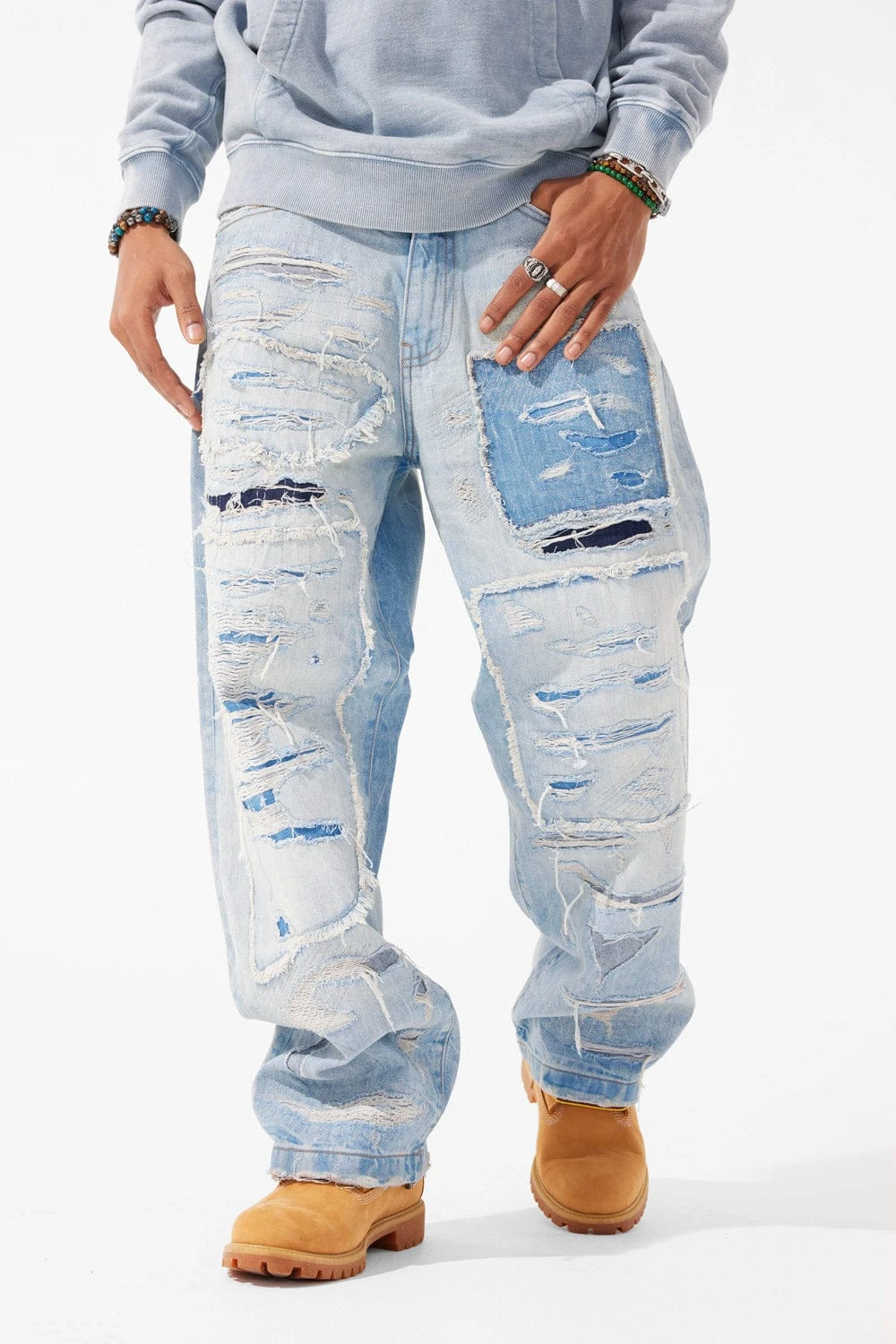 Brian - Reconstructed Denim (Arctic Wash) 1 Brian - Reconstructed Denim (Arctic Wash)