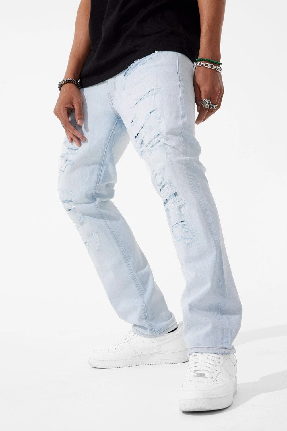 Collins - Elmhurst Denim (Iced White) 1 Collins - Elmhurst Denim (Iced White)