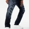 Collins - Elmhurst Denim (Midnight Blue) -Jordan Craig Shop JC1208 MIDNIGHT BLUE MODEL1