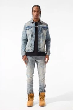 Collins - Meadowlands Denim (Azure) 30 Collins - Meadowlands Denim (Azure) -Jordan Craig Shop JC1220S ANTIQUE MODEL1