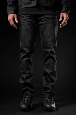 Collins - Obsidian Denim (Black) -Jordan Craig Shop JC1240 BLACK MODEL1 27412a41 a8c5 4cef 8295 db3223d1d1ea