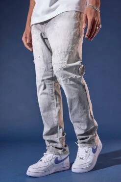 Hudson Denim (Monochrome) -Jordan Craig Shop JC2273 CEMENT WASH MODEL1 baf5070e 36af 44e3 a0c9 cdc044052fc7