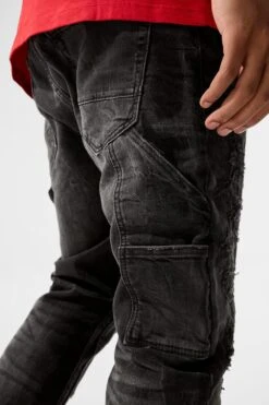 Collins - Heavy Duty Denim -Jordan Craig Shop JC2284 BLACKSHADOW MODEL4