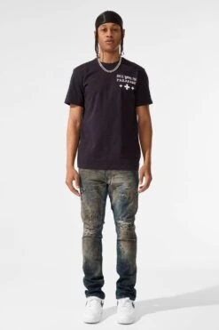 Collins - Workshop Denim -Jordan Craig Shop JC2289 OILWASH MODEL1