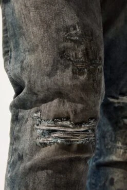 Collins - Workshop Denim -Jordan Craig Shop JC2289 OILWASH MODEL5