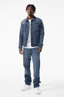 Collins - Cavalry Denim (Imperial Blue) -Jordan Craig Shop JC359R MODEL1