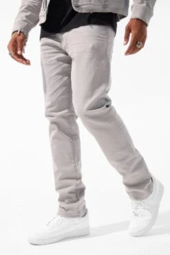 Collins - Pure Tribeca Twill Pants -Jordan Craig Shop JC990 LIGHT GREY MODEL1