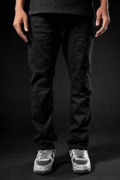 Collins - Tribeca Twill Pants (Core Colors) -Jordan Craig Shop JC990R BLACK MODEL1