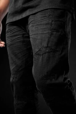 Collins - Tribeca Twill Pants (Core Colors) -Jordan Craig Shop JC990R BLACK MODEL4