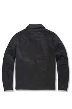 Obsidian Denim Trucker Jacket (Black) -Jordan Craig Shop JJ1152 BLACK B