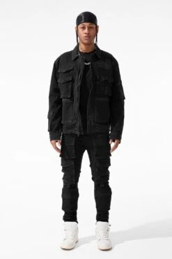 Sean - Legion Cargo Denim (Vintage Black) 7 Sean - Legion Cargo Denim (Vintage Black) -Jordan Craig Shop JJ1284 VINTAGE BLACK MODEL1 1d8cc350 3756 4472 8ca7 ec0cbff9c1fa